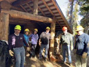 Read more about the article Volunteers Stock Shelters with Firewood for Winter